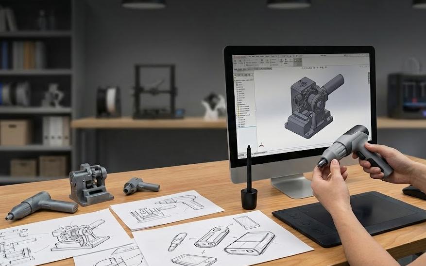 个人承接产品外观设计与建模项目